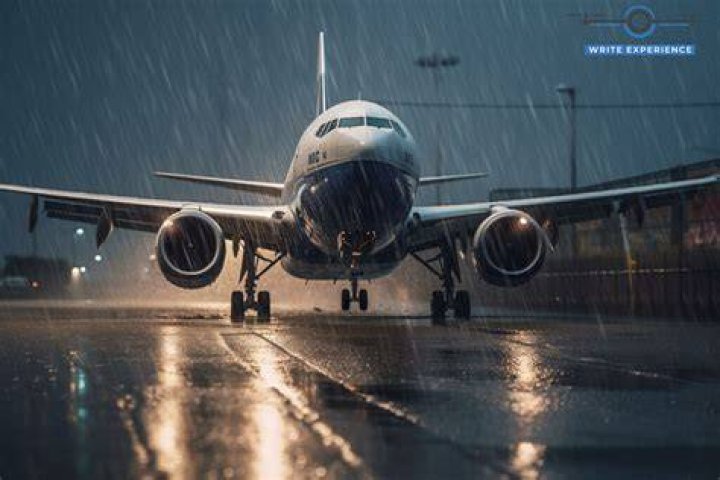 Can airplanes take off in rain?