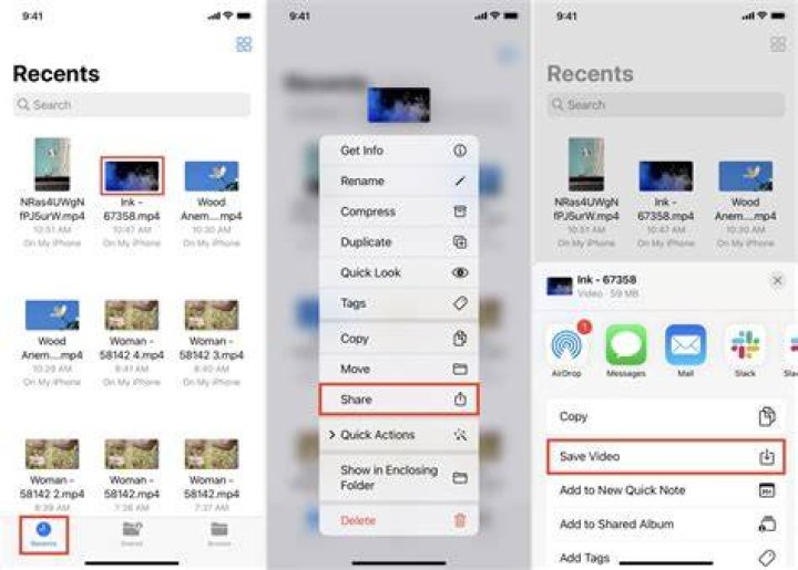 How do I download a video from the Internet to my iPad?