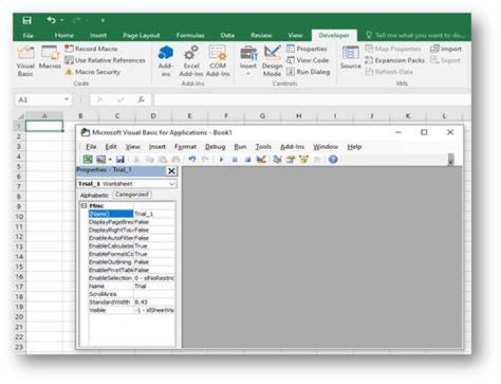 How do I get Visual Basic Editor in Excel 2016?