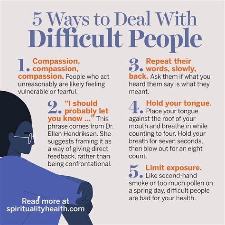 How do you deal with difficult inmates?