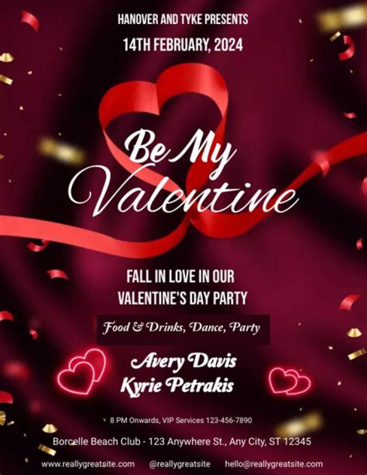 How do you plan a Valentine's Day event?