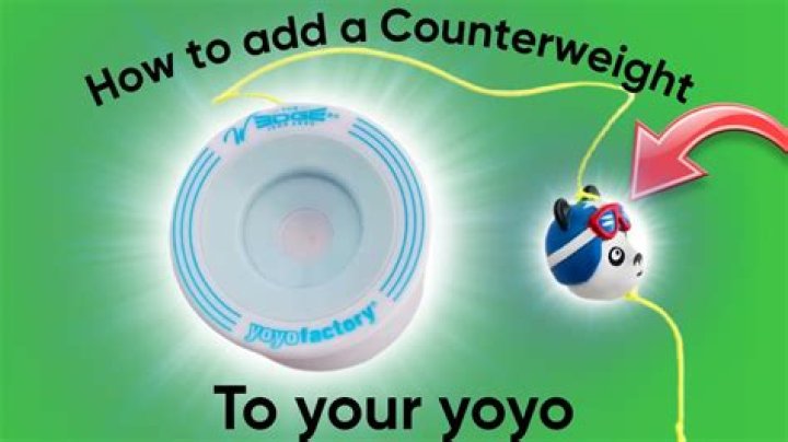 How do you use a counterweight Yoyo?