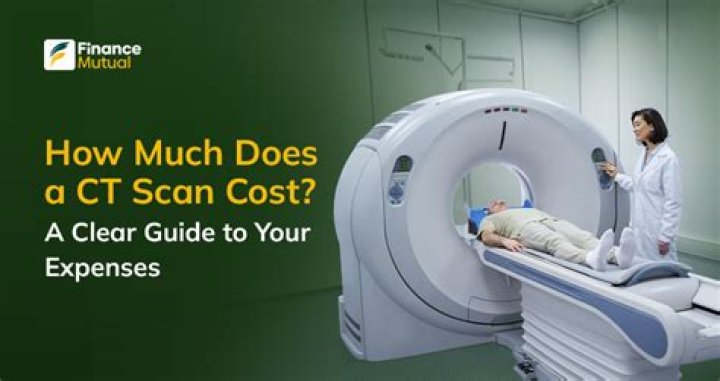 How does CT scan cost?
