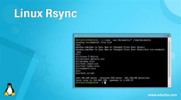 How does rsync work Linux?