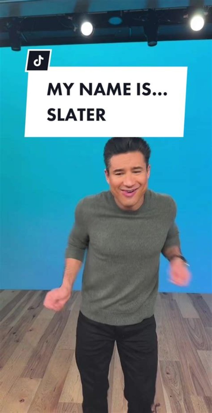 What's your real name Slater?
