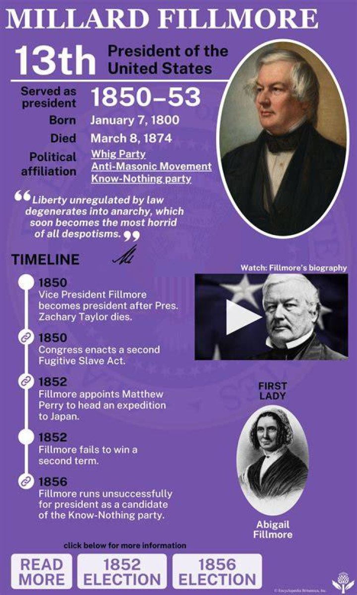 What did Millard Fillmore do after presidency?