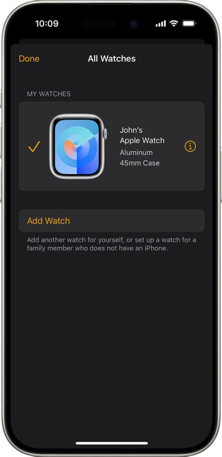 What happens if you delete the Apple Watch app?