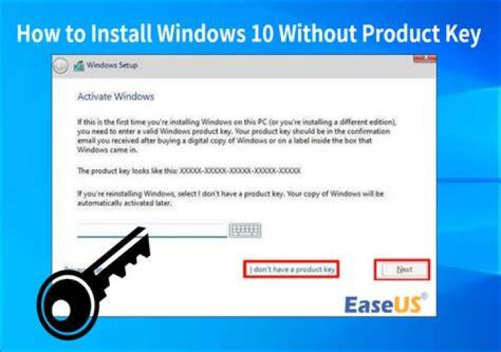 What happens if you install Windows 7 without a product key?