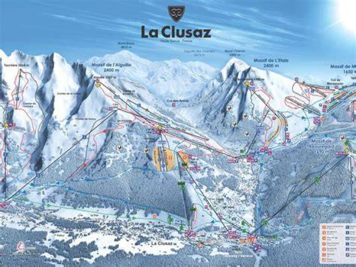 What height is La Clusaz?