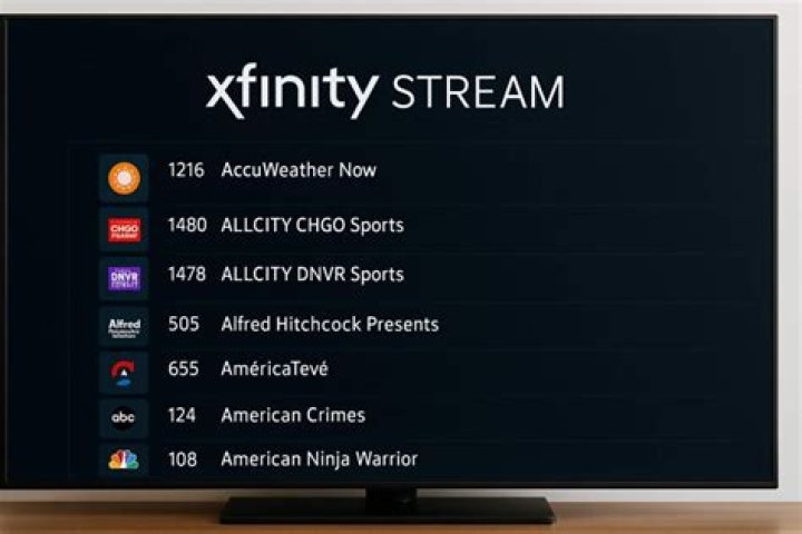 What is xfinity stream available on?