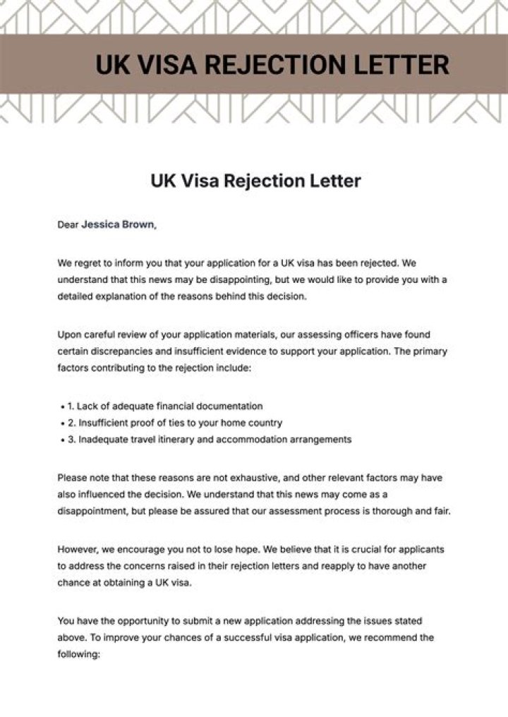 When can we apply for visa after rejection?