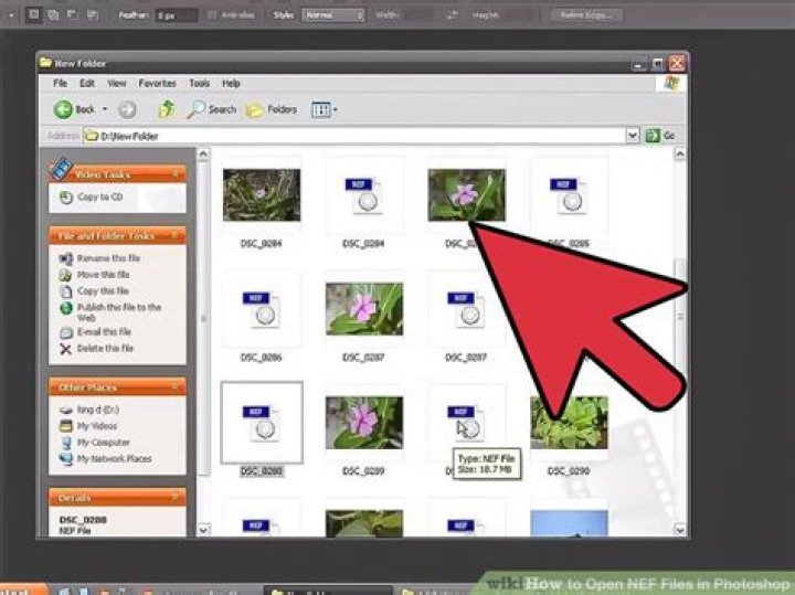 Why can't I open NEF files in Photoshop?