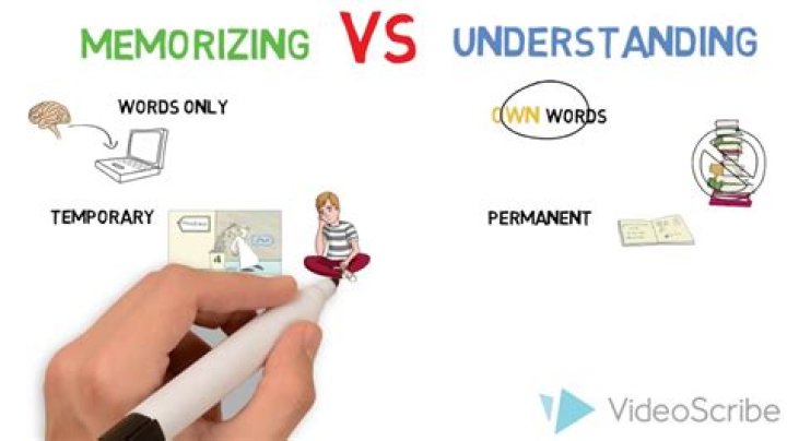 Why understanding is better than memorizing?
